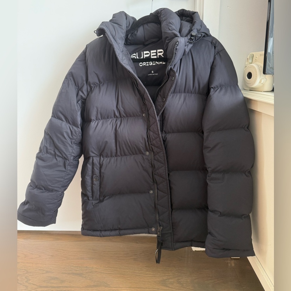 Black Aritzia Super Puff Original Length Size S